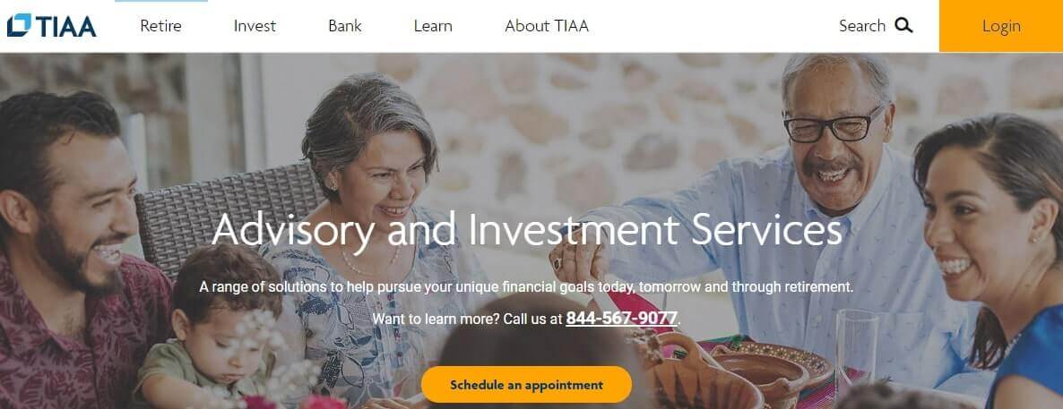 tiaa website