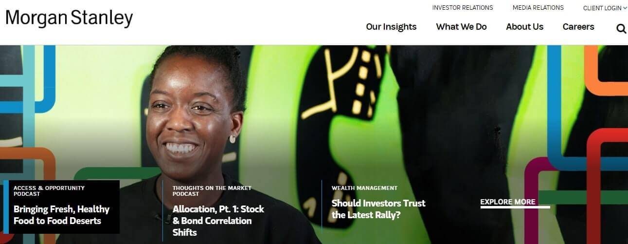 morgan stanley homepage