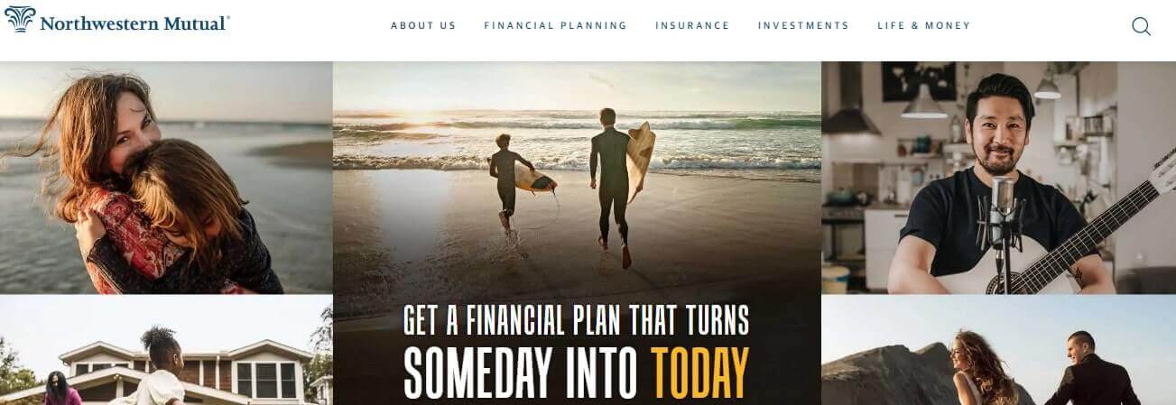 northwestern mutual's homepage